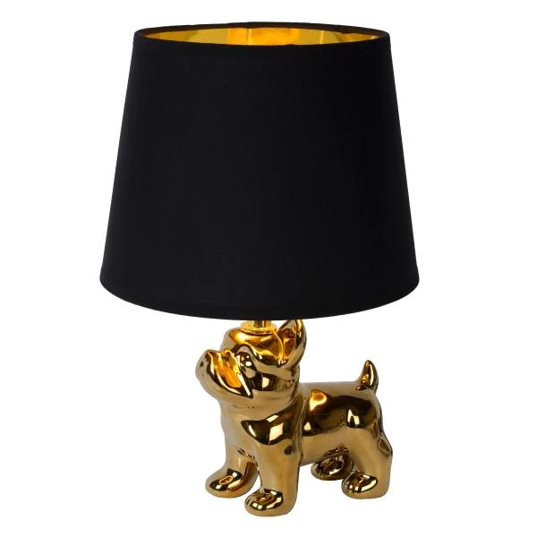 Lucide EXTRAVAGANZA SIR WINSTON - Table lamp - 1xE14 - Gold - detail 1